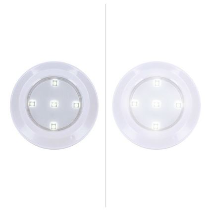 Setti 3 kpl himmennettäviä LED-valaisimia kaukosäätimellä LED/3xAAA
