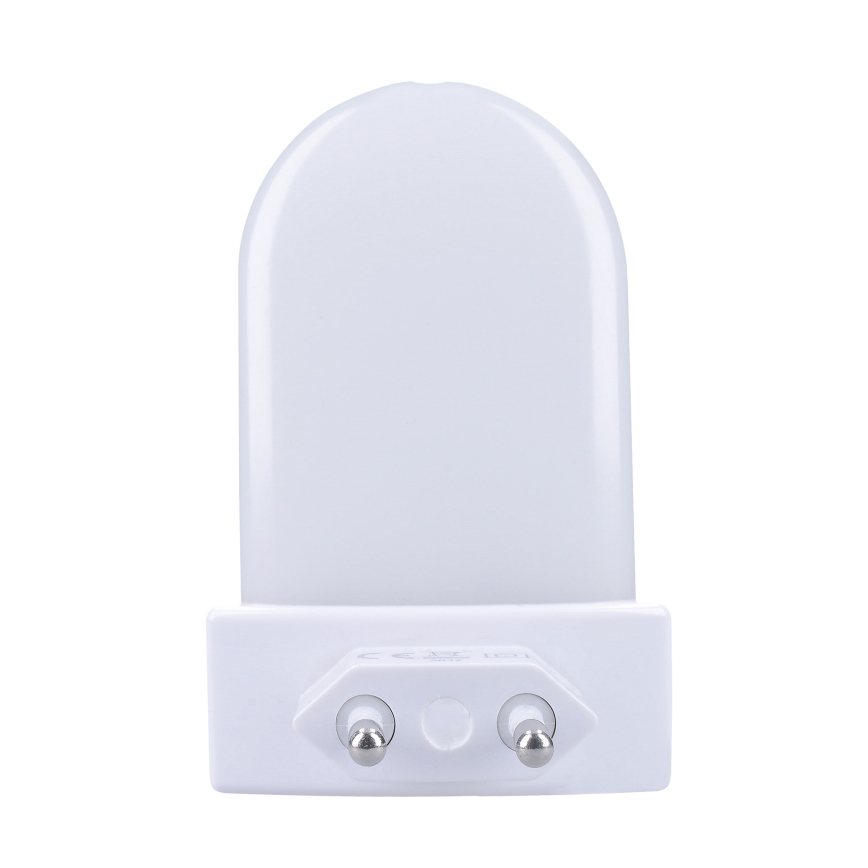 LED RGB -suuntapistorasiavalo anturilla LED/0,5W/230V