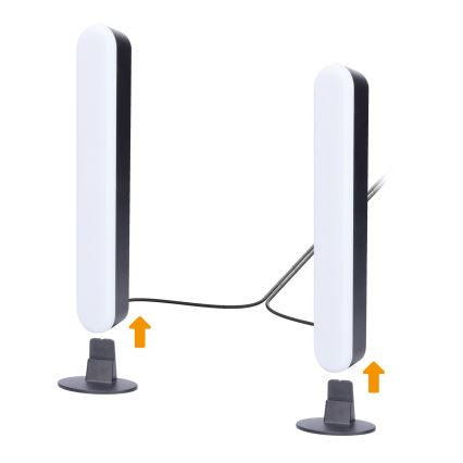 LED RGB -valaistus pelaamiseen + kaukosäädin