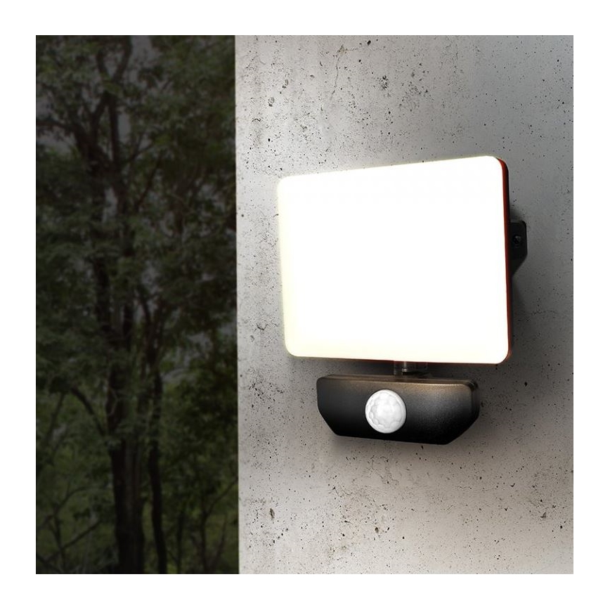 LED-ulkovalonheitin anturilla LED/10W/230V 4000K IP44