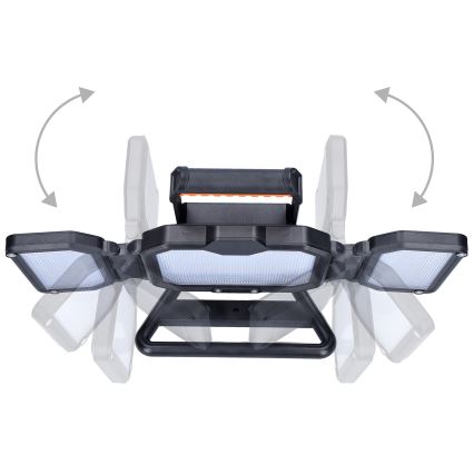 LED Himmennettävä rechargeable valonheitin LED/50W/12000 mAh 4000K IP54