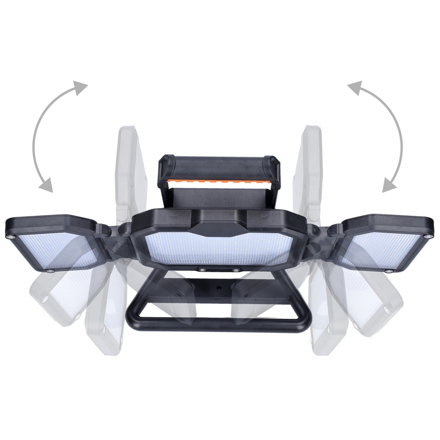 LED Himmennettävä rechargeable valonheitin LED/50W/12000 mAh 4000K IP54