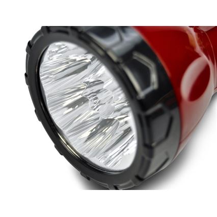 Ladattava LED-taskulamppu 9xLED/4V 800mAh plug-in