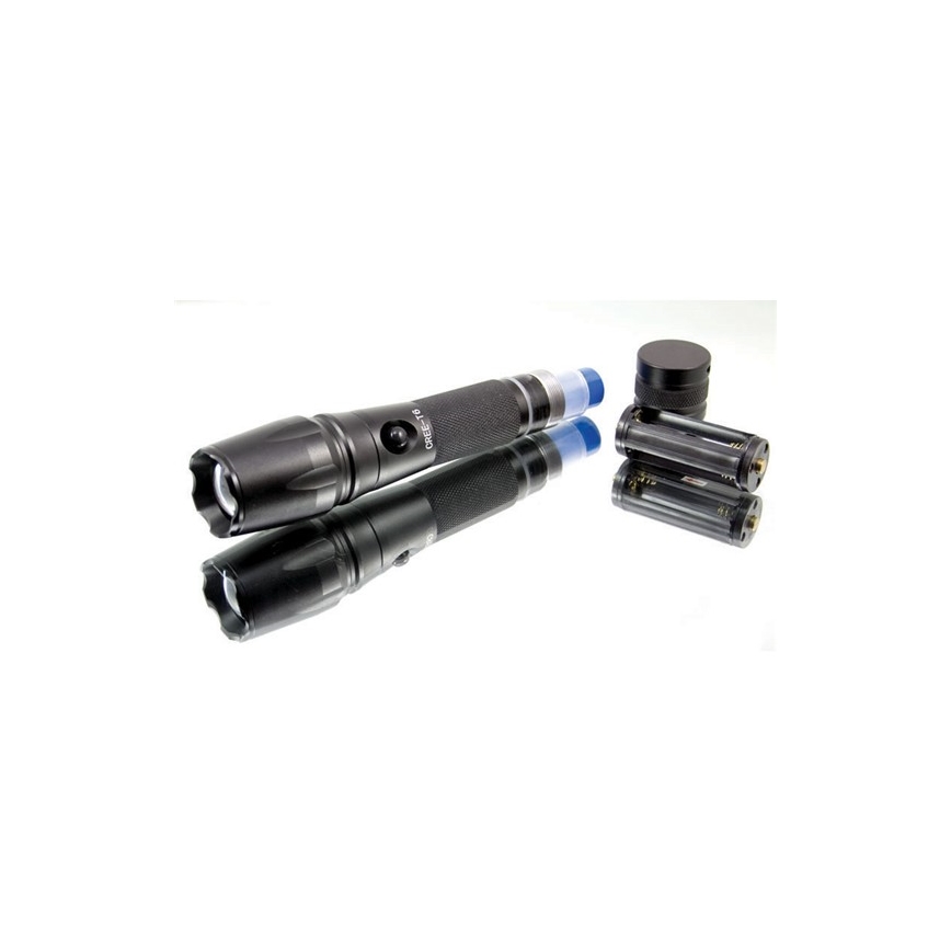 Ladattava LED-taskulamppu Cree XML T6 LED/3,7V 2200mAh IP44