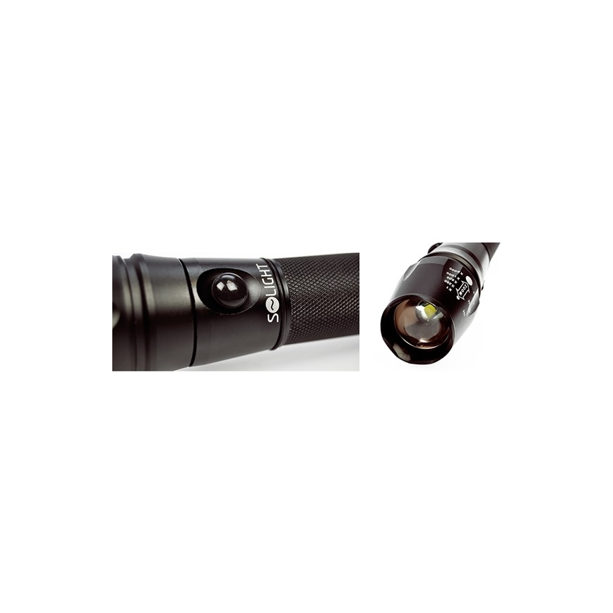 Ladattava LED-taskulamppu Cree XML T6 LED/3,7V 2200mAh IP44