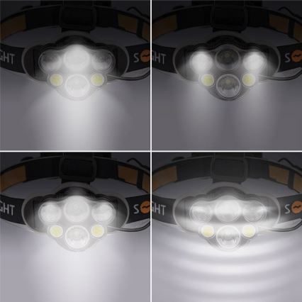 Ladattava LED-ajovalaisin LED/USB IP44