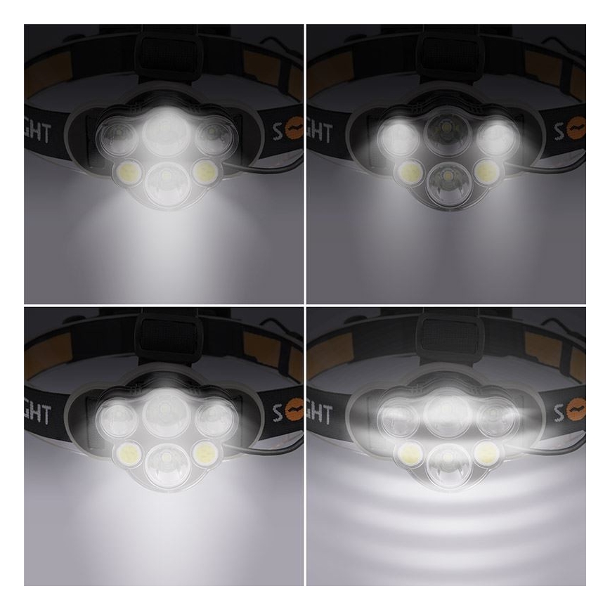 Ladattava LED-ajovalaisin LED/USB IP44