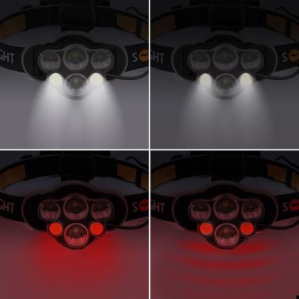 Ladattava LED-ajovalaisin LED/USB IP44