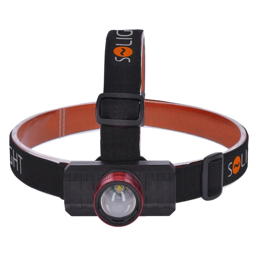 LED Ladattava otsavalo LED/3W/USB IP44