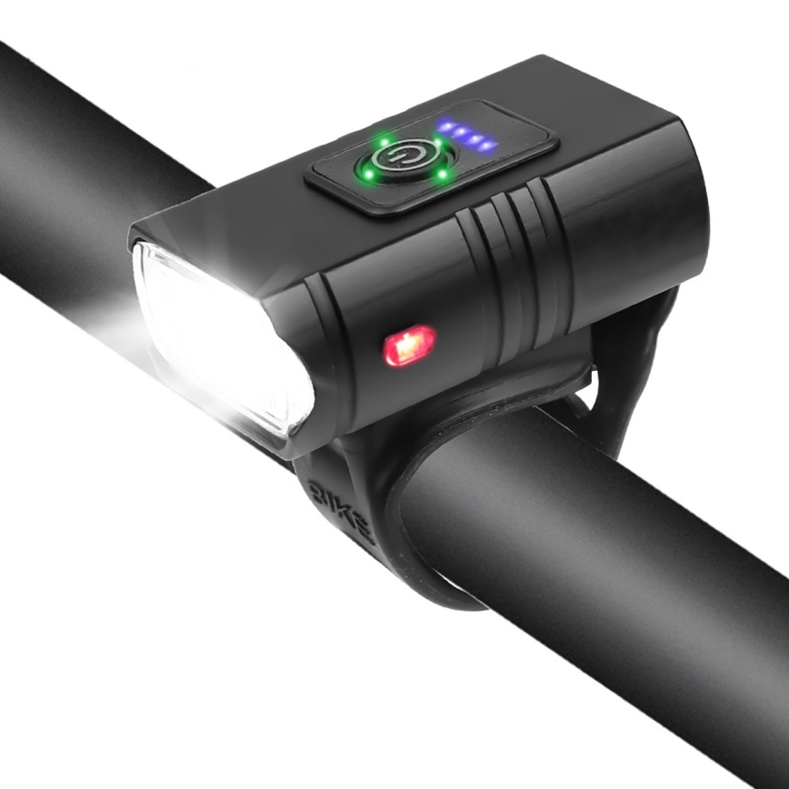 LED Ladattava polkupyörän taskulamppu LED/1200mAh/5V IP44