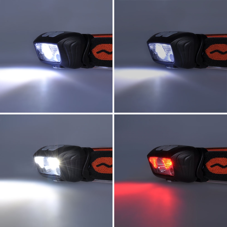 Ladattava LED-ajovalaisin LED/1200 mAh 3,7V IP44