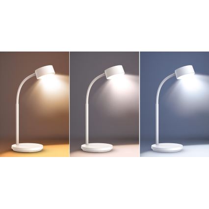 Himmennettävä LED-kosketuspöytävalaisin LED/4,5W/5V 3000/4000/6500K valkoinen