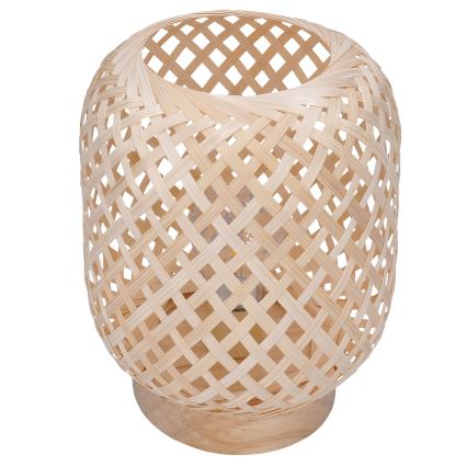 LED Koristeellinen pöytävalaisin BOHO LED/2xAAA rottinki