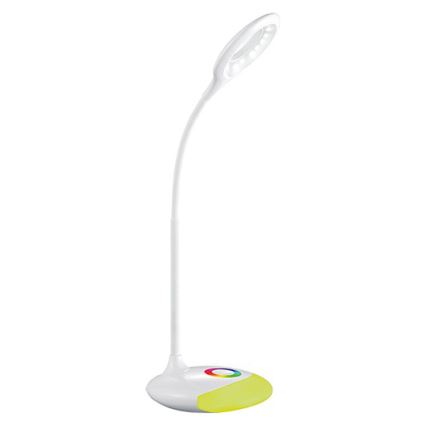 LED RGB Himmennettävä ja ladattava pöytälamppu LED/5W/5V 1800 mAh