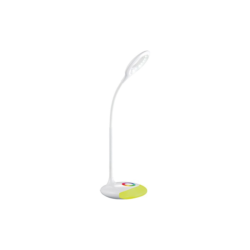 LED RGB Himmennettävä ja ladattava pöytälamppu LED/5W/5V 1800 mAh
