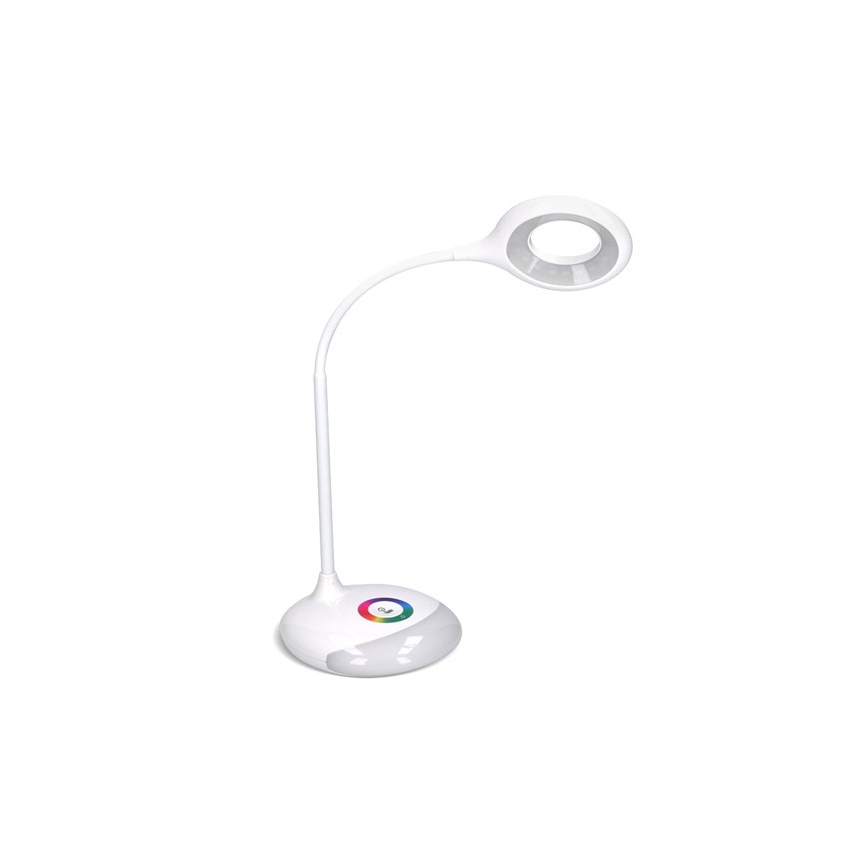 LED RGB Himmennettävä ja ladattava pöytälamppu LED/5W/5V 1800 mAh