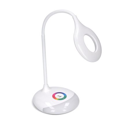 LED RGB Himmennettävä ja ladattava pöytälamppu LED/5W/5V 1800 mAh