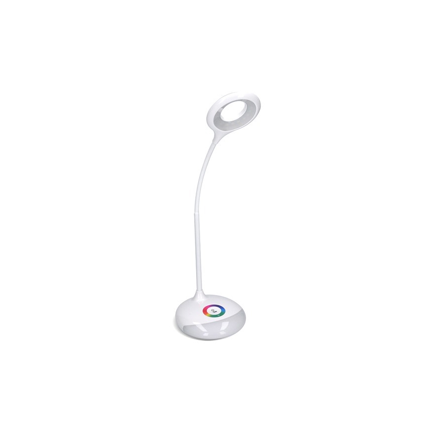 LED RGB Himmennettävä ja ladattava pöytälamppu LED/5W/5V 1800 mAh