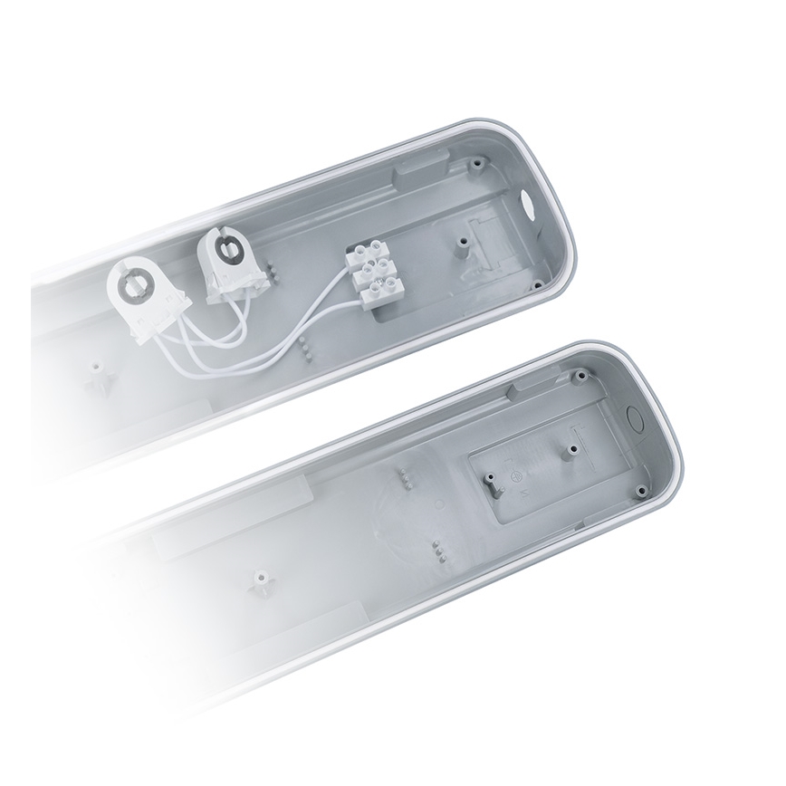 Kestävä loistelamppu 2xG13/18W/230V IP65