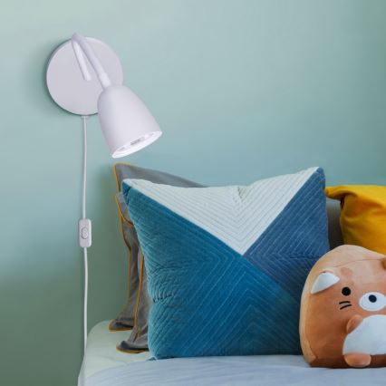 LED Himmenntettäv pieni seinä lamppu LED/4W/230V