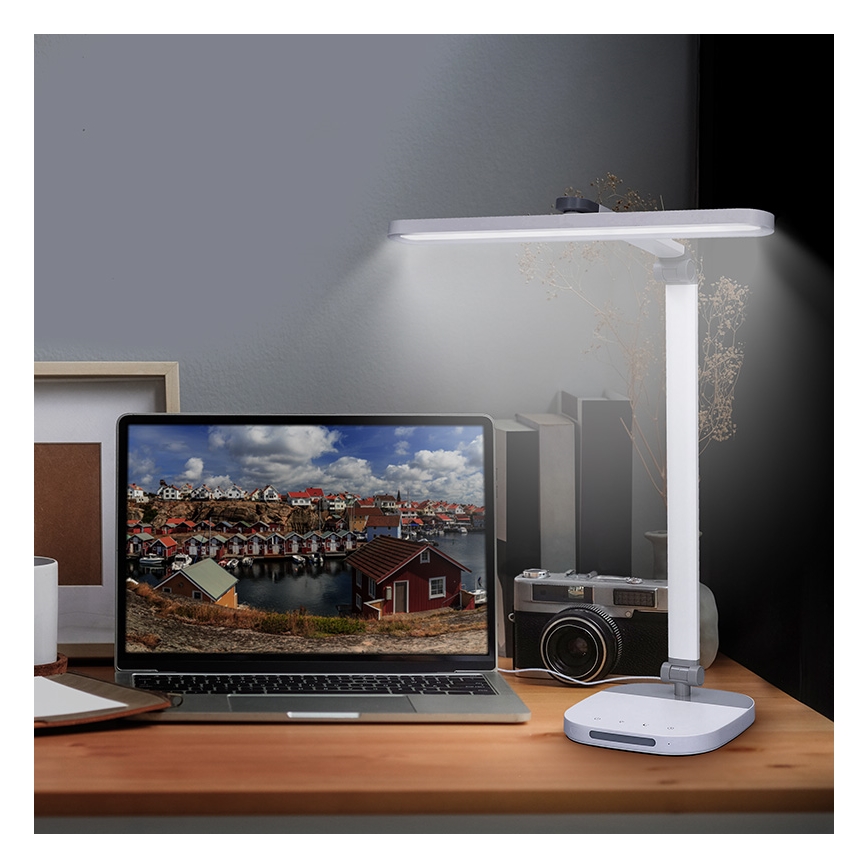 Himmennettävä LED-kosketuspöytävalaisin kanssa yö valaistus LED/10W/5V 3000/4000/5000K valkoinen