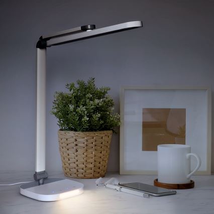 Himmennettävä LED-kosketuspöytävalaisin kanssa yö valaistus LED/10W/5V 3000/4000/5000K valkoinen