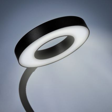 Himmennettävä LED-pöytävalaisin klipsillä LED/8W/230V 3000/4000/5000K musta