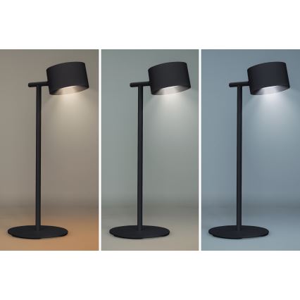 LED Himmennettävä kosketus ladattava lamppu 3in1 LED/4W/2000 mAh 3000/4000/6500K musta