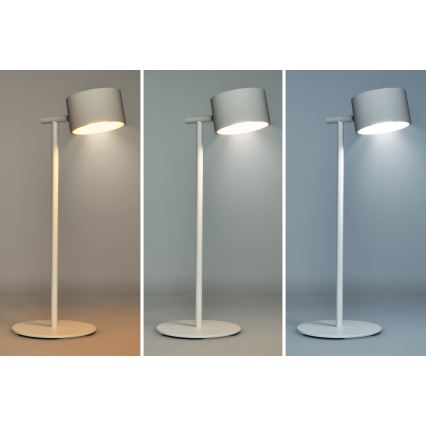 LED Himmennettävä kosketus ladattava lamppu 3in1 LED/4W/2000 mAh 3000/4000/6500K valkoinen