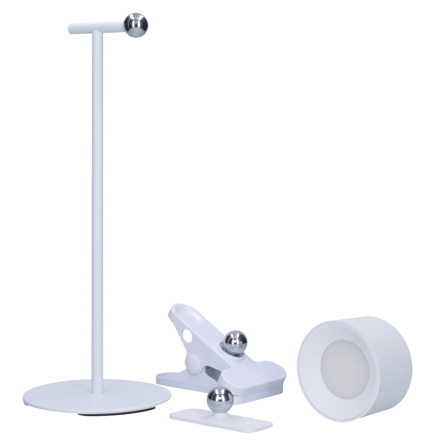 LED Himmennettävä kosketus ladattava lamppu 3in1 LED/4W/2000 mAh 3000/4000/6500K valkoinen