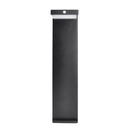 LED-aurinkolamppu liike- ja hämärätunnistimella PALERMO LED/5W/2000 mAh IP54 musta