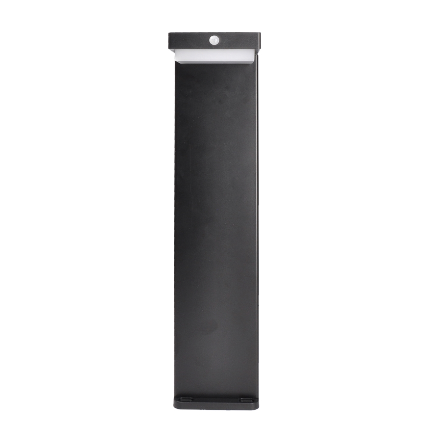 LED-aurinkolamppu liike- ja hämärätunnistimella PALERMO LED/5W/2000 mAh IP54 musta