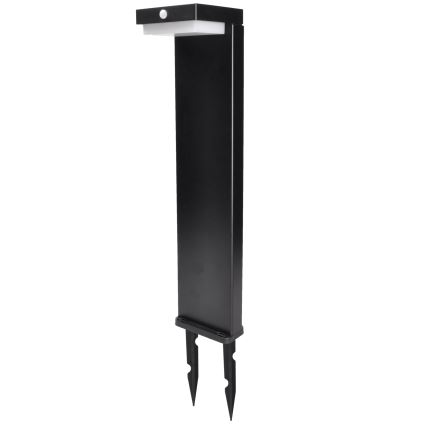 LED-aurinkolamppu liike- ja hämärätunnistimella PALERMO LED/5W/2000 mAh IP54 musta