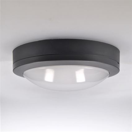 LED-ulkokattovalaisin LED/13W/230V IP54 antrasiitti