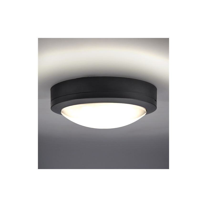 LED-ulkokattovalaisin LED/13W/230V IP54 antrasiitti