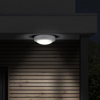 LED-ulkokattovalaisin SIENA LED/13W/230V IP54 halkaisija 17 cm valkoinen