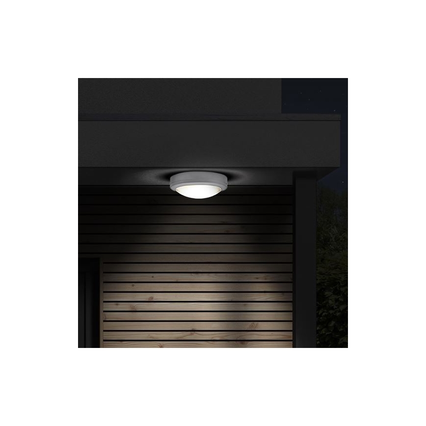 LED-ulkokattovalaisin SIENA LED/13W/230V IP54 halkaisija 17 cm valkoinen
