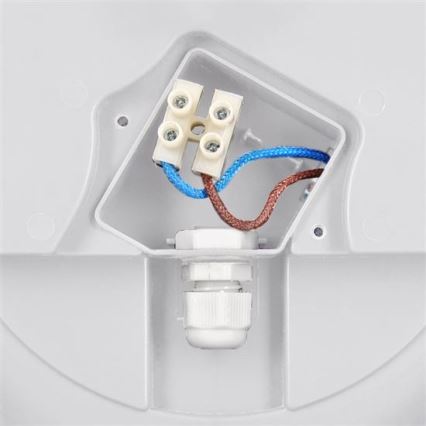 LED-ulkokattovalaisin SIENA LED/13W/230V IP54 halkaisija 17 cm valkoinen