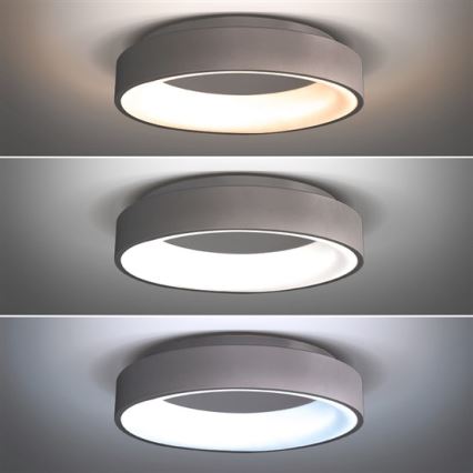 Himmennettävä LED-kattovalaisin TREVISO LED/48W/230V + Kauko-ohjaus