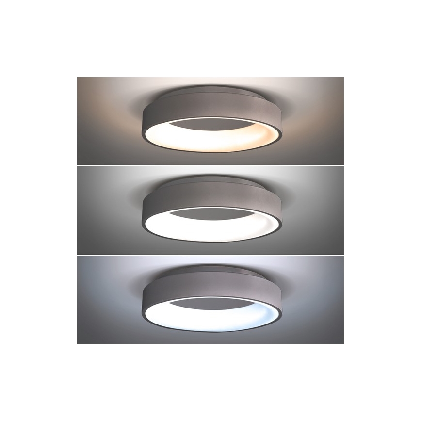 Himmennettävä LED-kattovalaisin TREVISO LED/48W/230V + Kauko-ohjaus