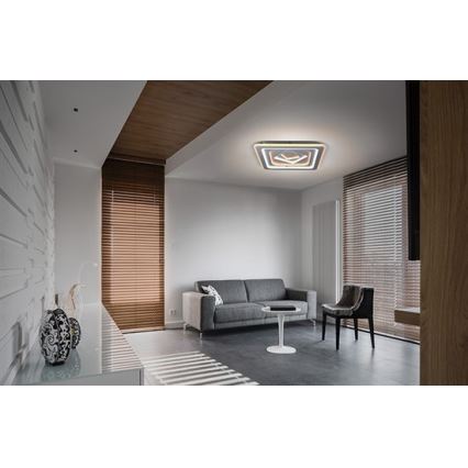 Himmennettävä LED-kattovalaisin TREVISO LED/48W/230V + Kauko-ohjaus