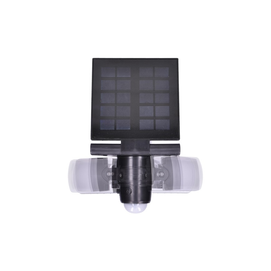 LED-aurinkokenno tulvavalo anturilla 2000mAh LED / 8W / 3,7V IP44
