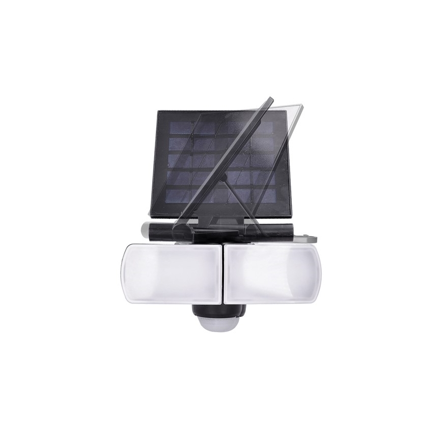LED-aurinkokenno tulvavalo anturilla 2000mAh LED / 8W / 3,7V IP44