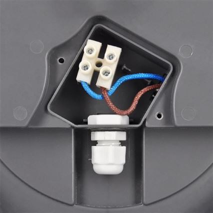 LED-ulkokattovalaisin anturilla SIENA LED/20W/230V 4000K halkaisija 23 cm IP54