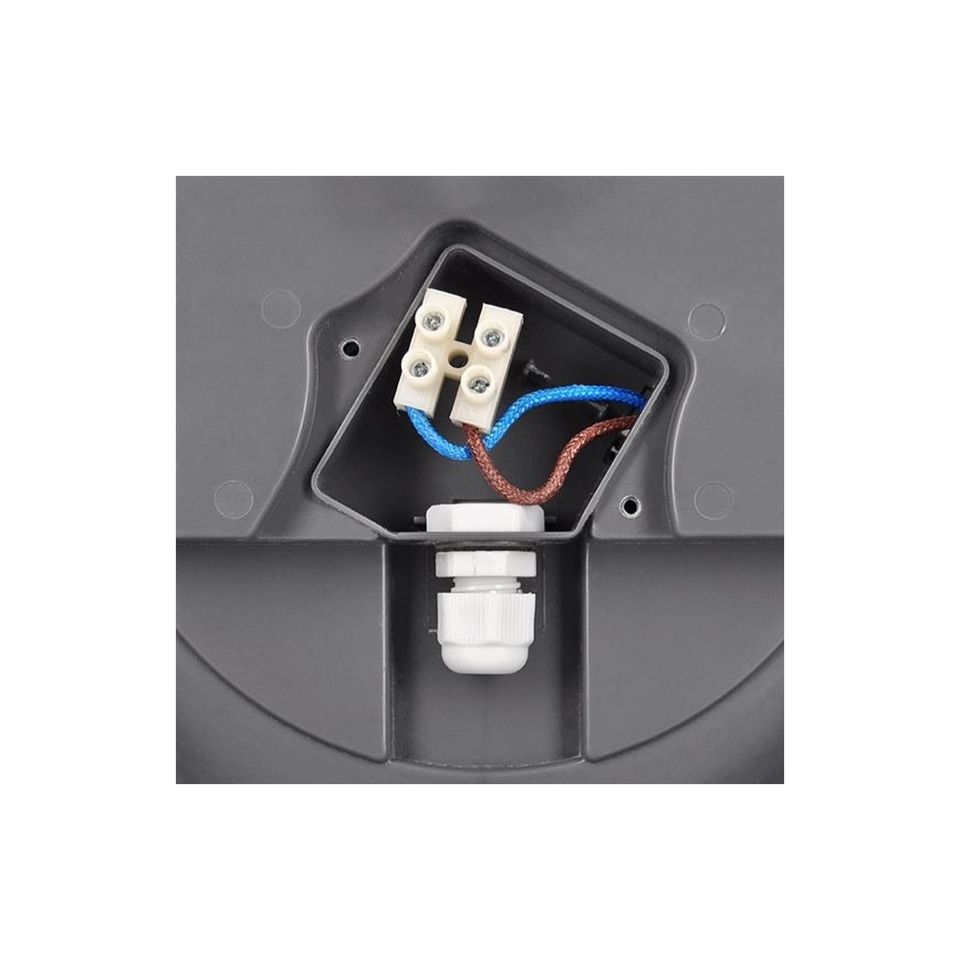 LED-ulkokattovalaisin anturilla SIENA LED/20W/230V 4000K halkaisija 23 cm IP54