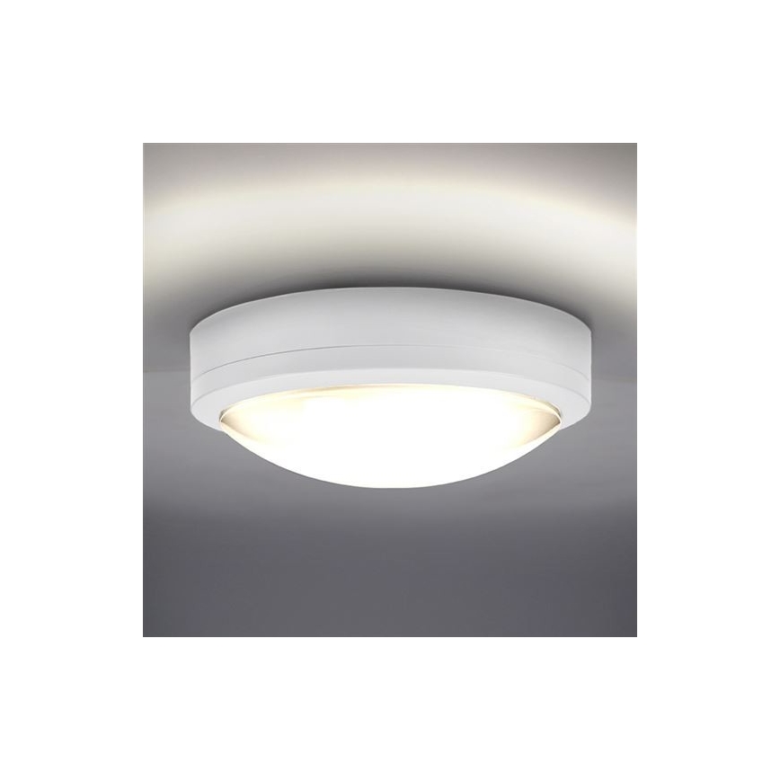 LED-ulkokattovalaisin SIENA LED/20W/230V IP54 halkaisija 23 cm valkoinen