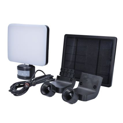 LED Aurinkovalonheitin liiketunnistimella LED/11W/3,7V 4400mAh 3000K/4000K/6500K IP54