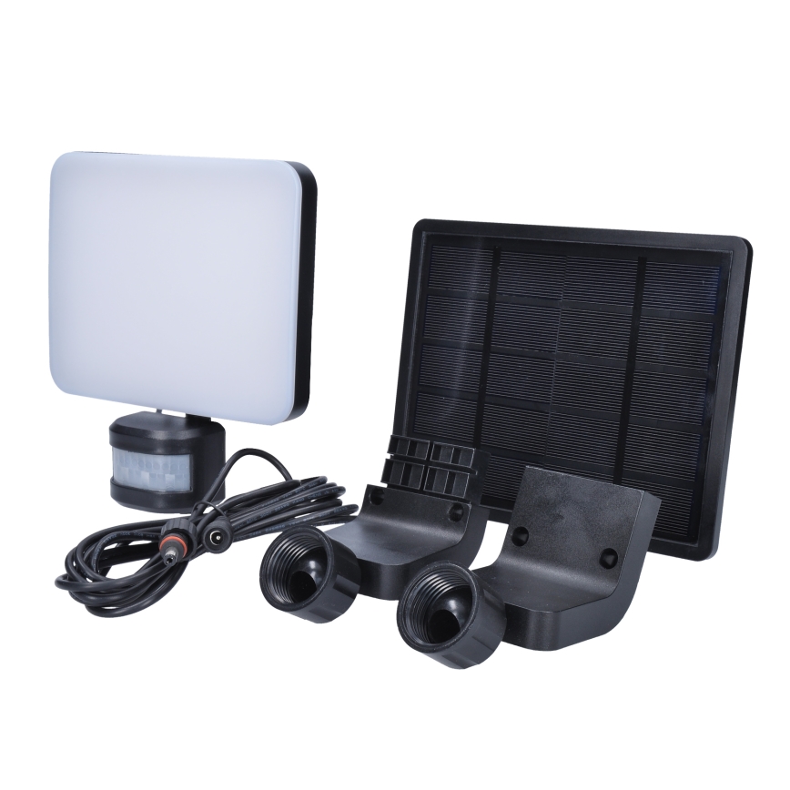 LED Aurinkovalonheitin liiketunnistimella LED/11W/3,7V 4400mAh 3000K/4000K/6500K IP54