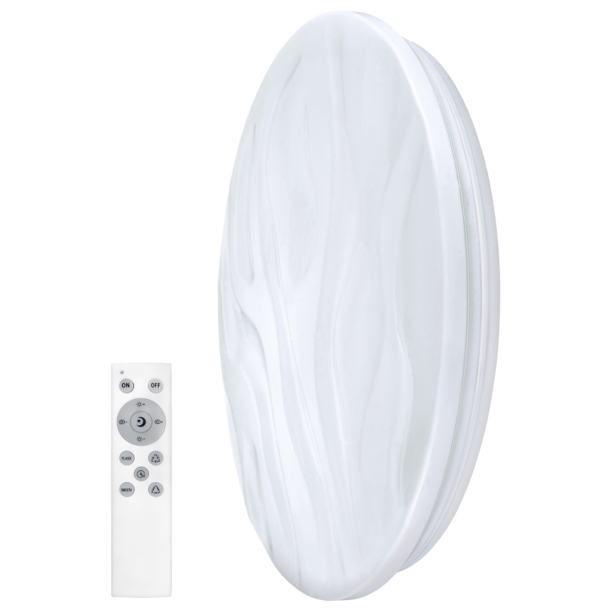 LED RGB Himmennettävä kattovalo WAVE LED/30W/230V Wi-Fi Tuya + kauko-ohjain