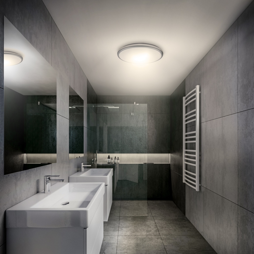 LED Kylpyhuoneen kattovalo LED/24W/230V 3000/4000/6500K IP54